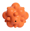PELOTA IRREGULAR GOMA NARANJA 7.5X7.5 CM