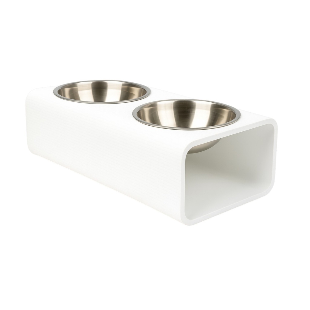 COMEDERO CUBO DOBLE CHICO (11cm.)