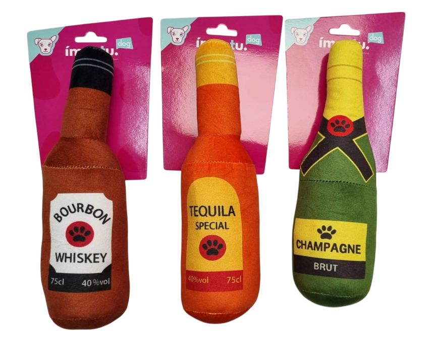 PELUCHE BOTELLA CHIFLE