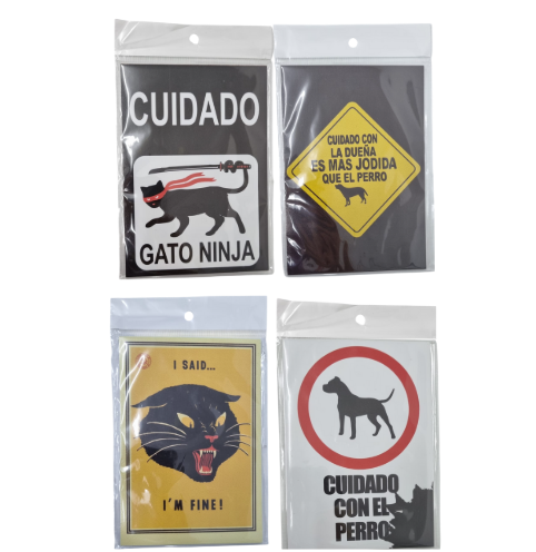 CARTEL DECO PVC 14x20