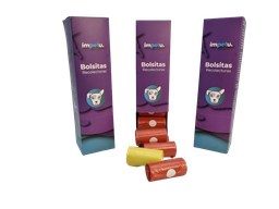 [10018] CAJA DISPENSER ROLLOS BOLSITAS x 20uni.