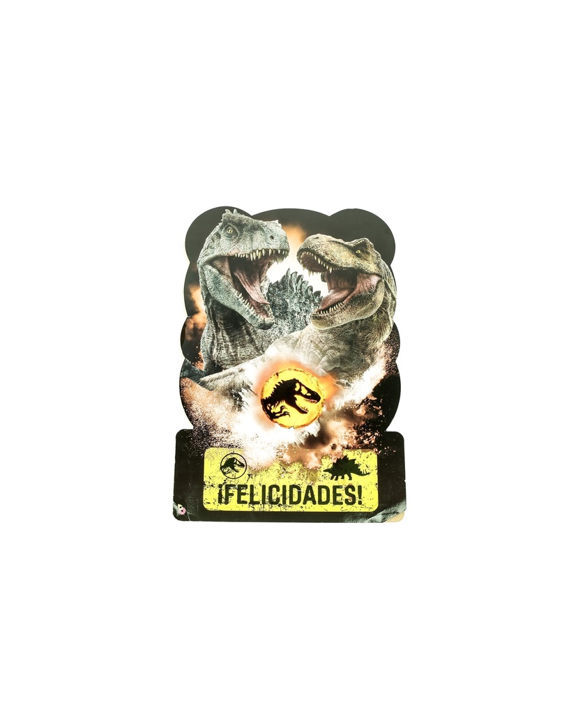 PIÑATA CARTON JURASSIC WORLD x1 C.O