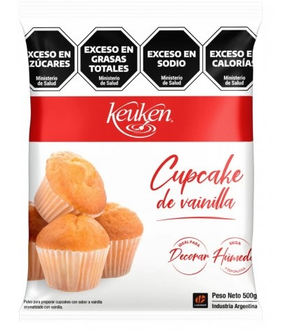 PREMEZCLA KEUKEN CUPCAKE VAINILLA x 500gr