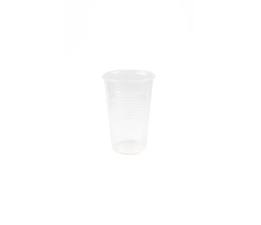 VASO TRASLUCIDO 180cc x10