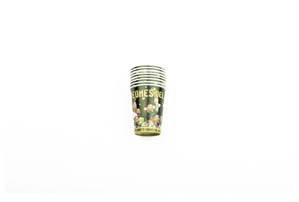 VASO DE POLIPAPEL SELECCION ARGENTINA 240cc x8 C.O