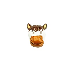 MASCARA PLASTICA CABALLO x1 3291