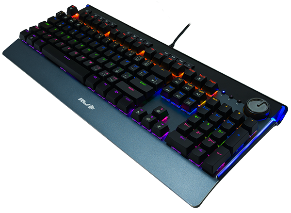 Teclado SAIKANO K72 Mecanico RGB Cableado Aluminio