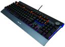 Teclado SAIKANO K72 Mecanico RGB Cableado Aluminio