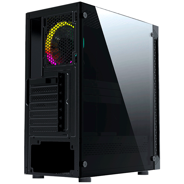 Gabinete SAIKANO TX3 Black 3 Coolers RGB USB3.0