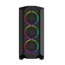 Gabinete LUNATIC Orkinos 4 Fans Mesh Frontal