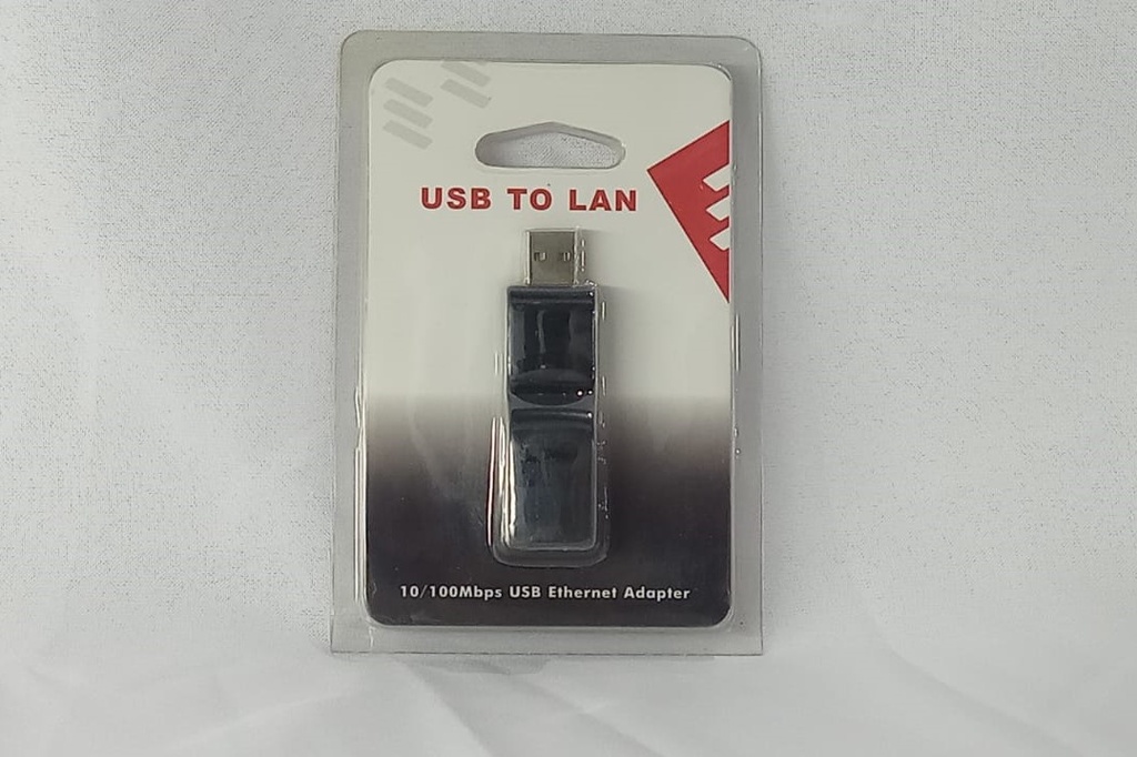 Adaptador USB TO LAN  10/100mbps USB ethernet adapter