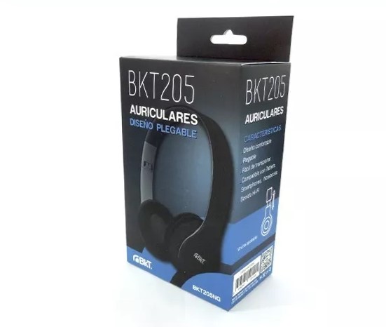 Auriculares BKT 205 1.20mts