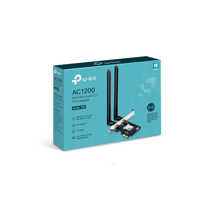Placa de Red ARCHER T5E PciE 1200 Mb 2 Antenas WIFI+Bluetooth
