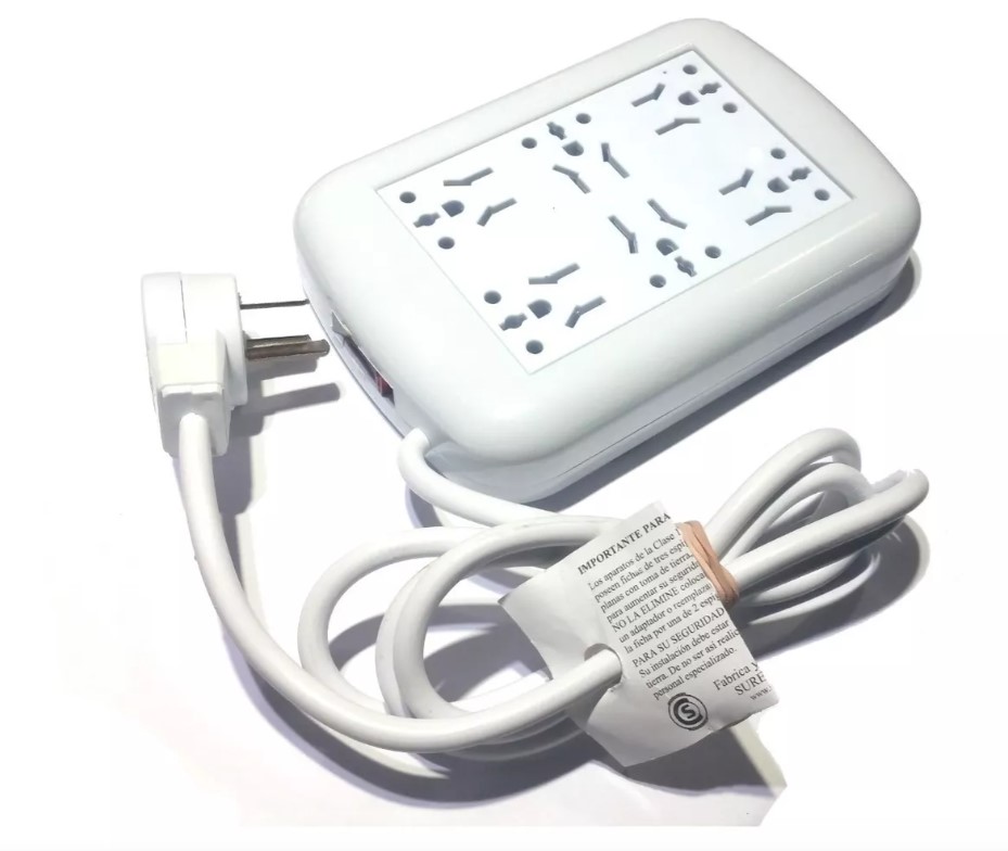 Prolongador Multi-Toma Dear Power 6 tomas 220V + Prot. Termico